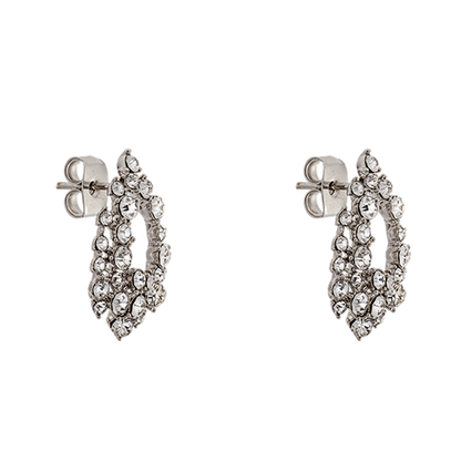 Petite Alice Earrings - Crystal