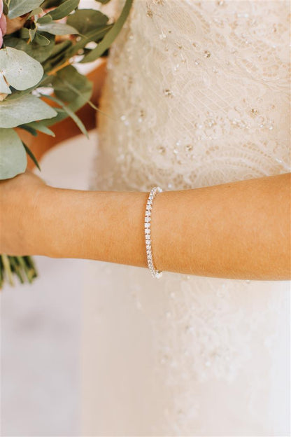 Chic Tennis Bracelet