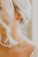 Delicate Pearl Earrings
