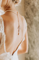 Jewelled Back Drop Necklace