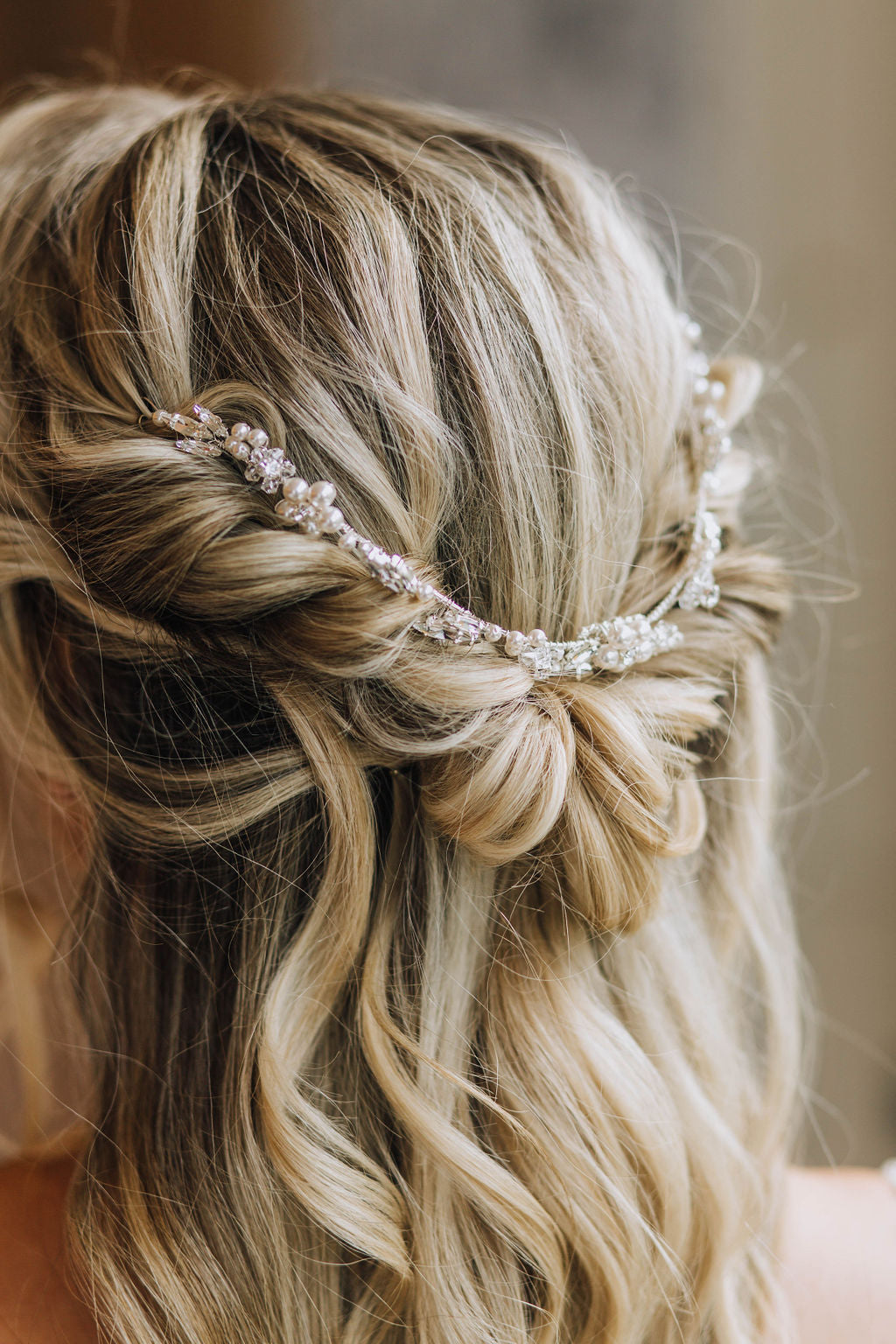 Calista Mini Hair Vine - Silver