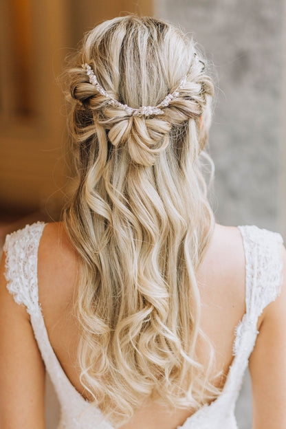 Calista Mini Hair Vine - Silver