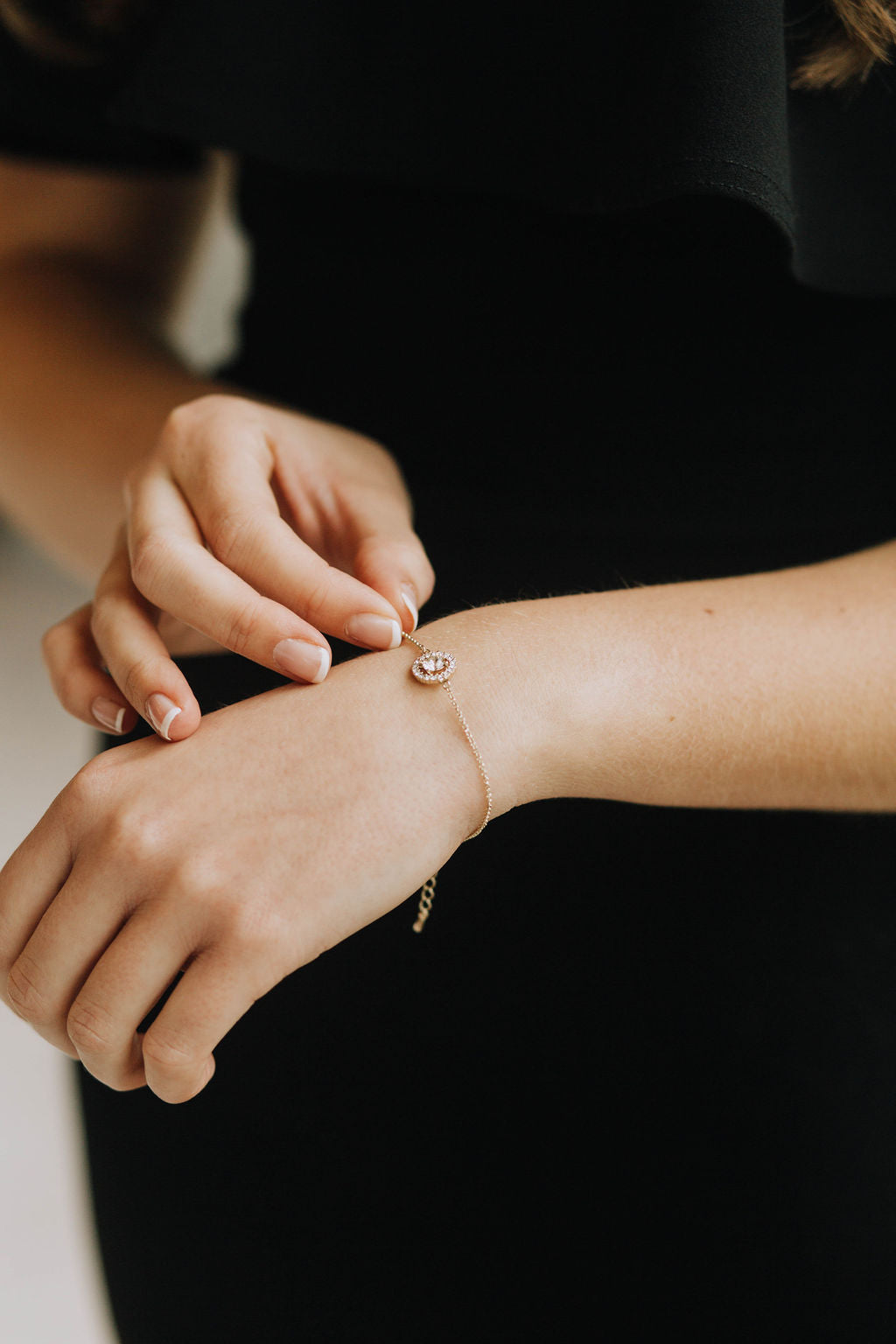 Miss Miranda Bracelet - Light Silk