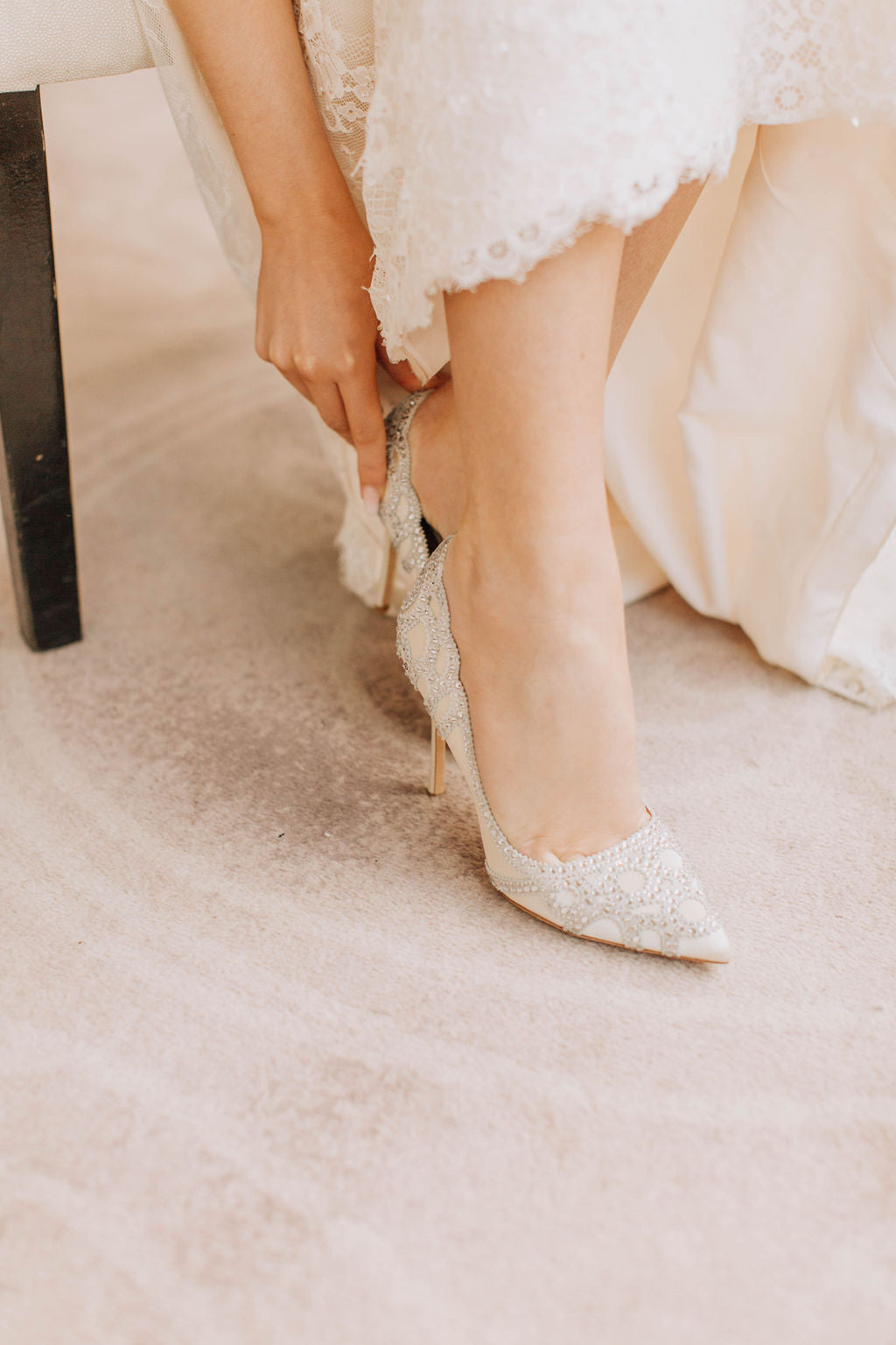 Rouge Shoe Ivory