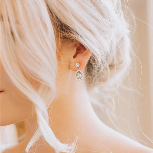 Miss Amy Earrings - Silver Shade