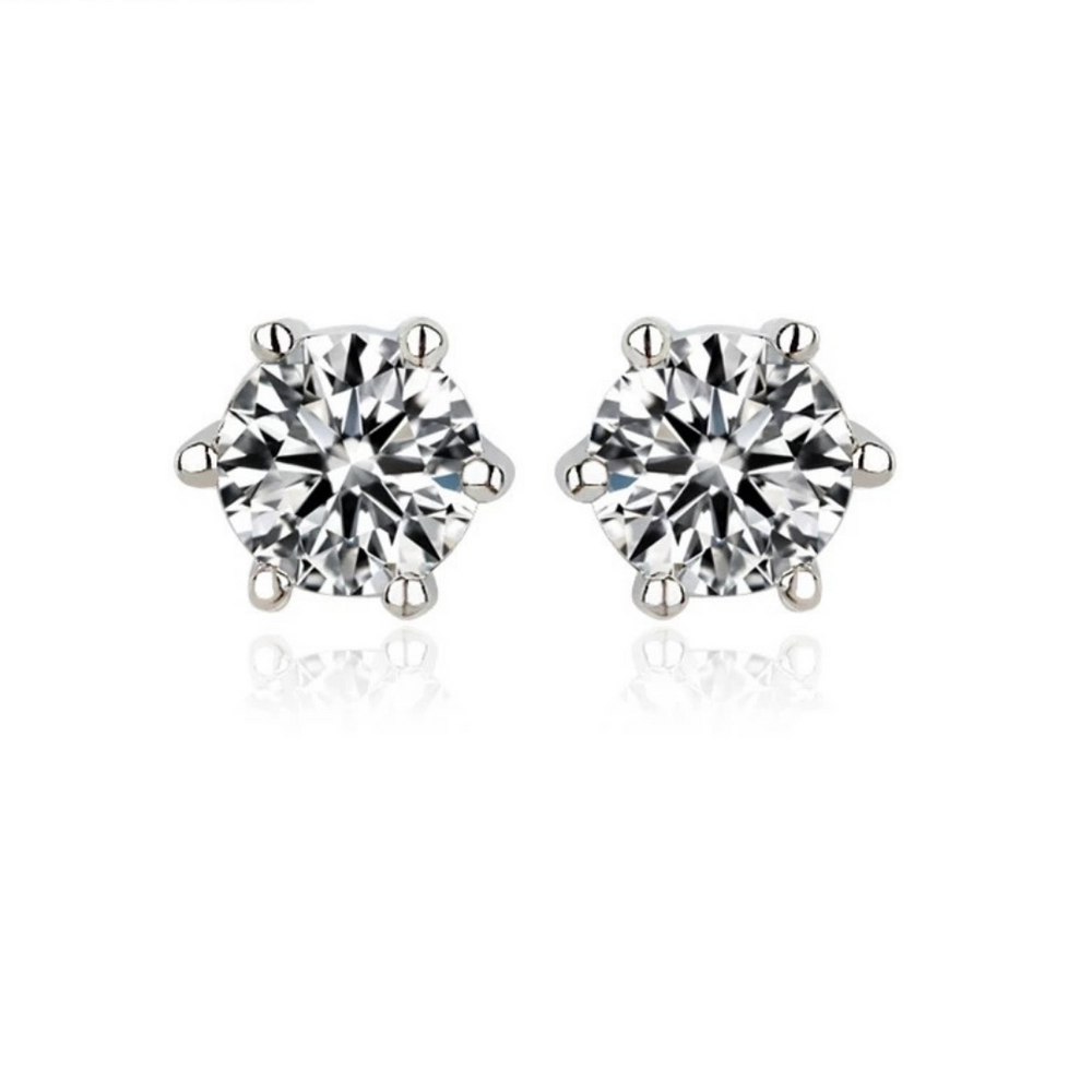 Stella Solitaire Earrings