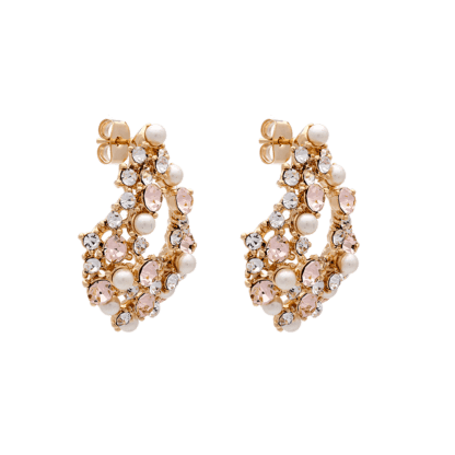 Alice Earrings - Ivory Silk