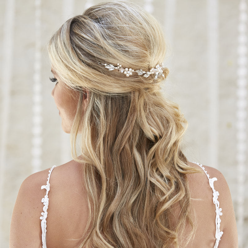 Calista Mini Hair Vine - Silver