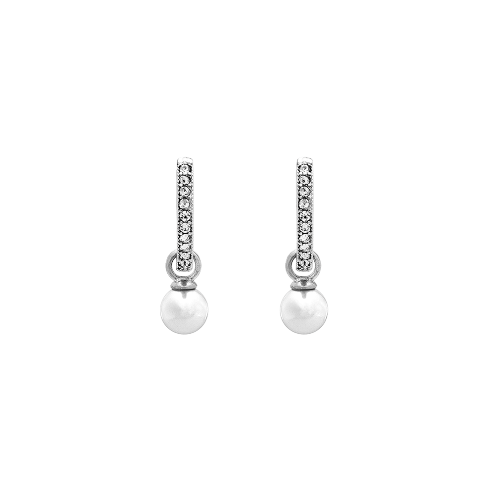 Petite Kennedy - ivory pearl (silver)