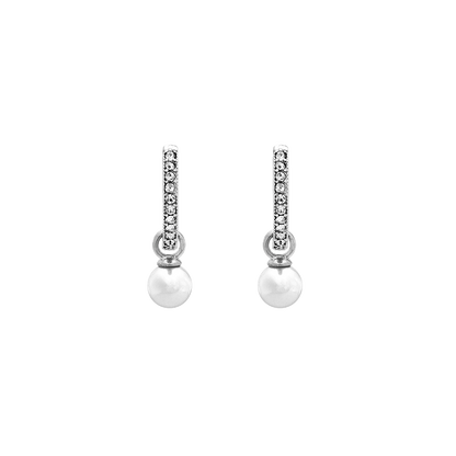 Petite Kennedy - ivory pearl (silver)