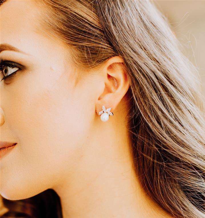 Hayley Collection - earrings, bracelet & hair pin