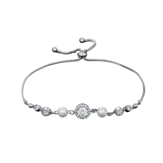 Pearl Adjustable Bracelet