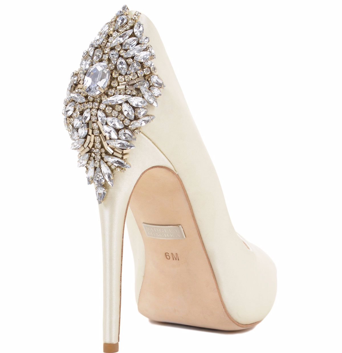 Kiara Peep Toe Ivory Pump