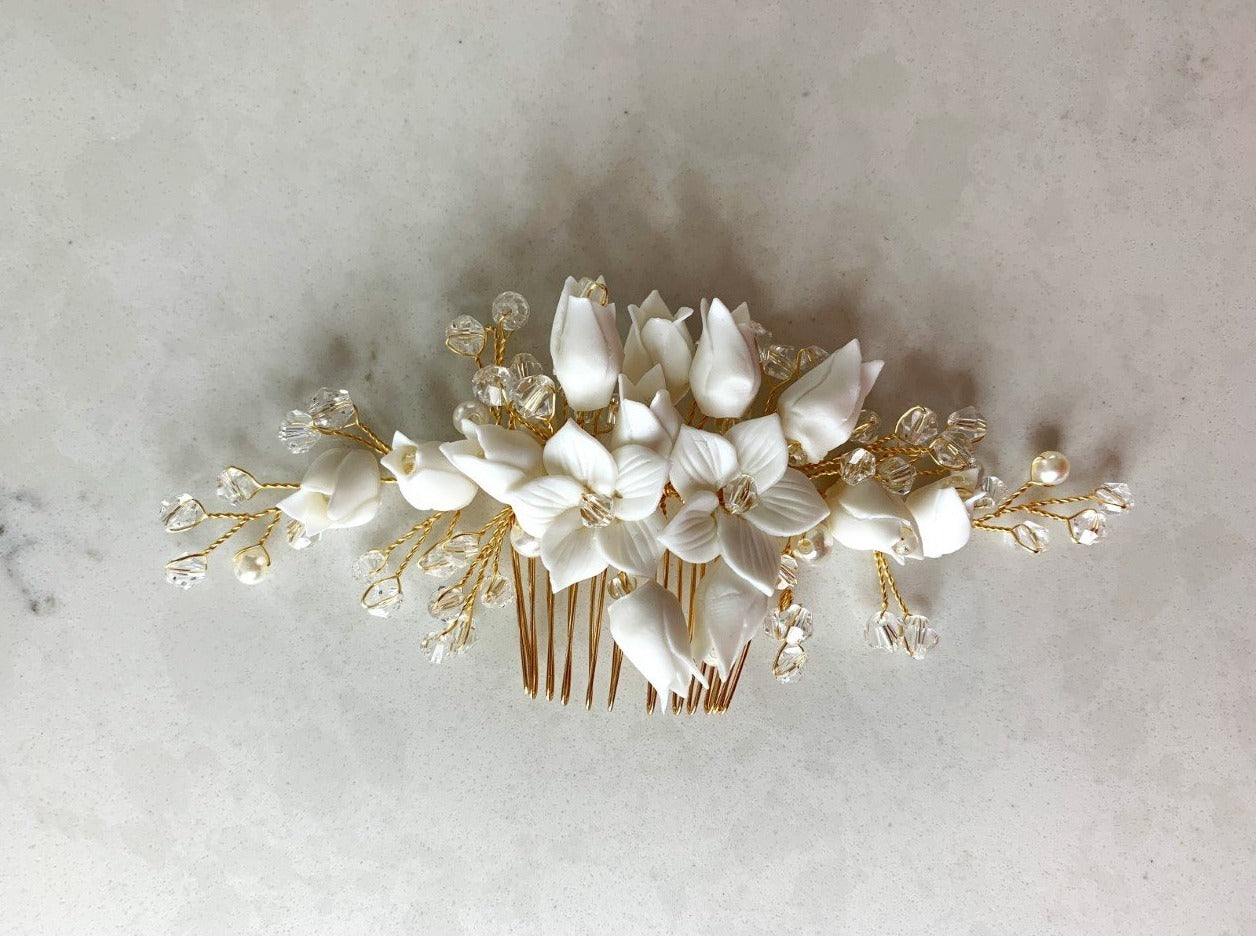 Kim 3 piece comb & pin set