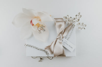 Taylor Collection - earrings, bracelet & hair pin