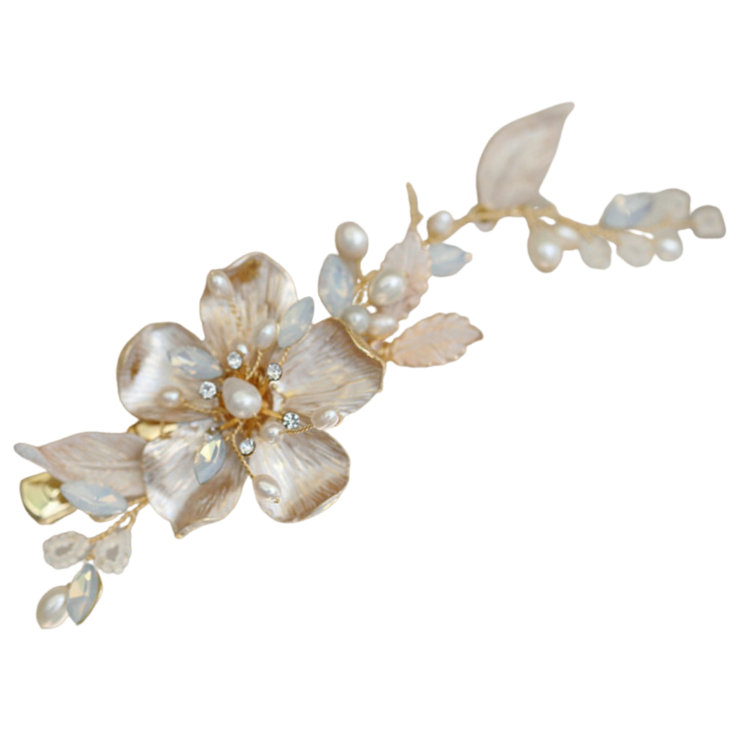 Opal Blossom Clip