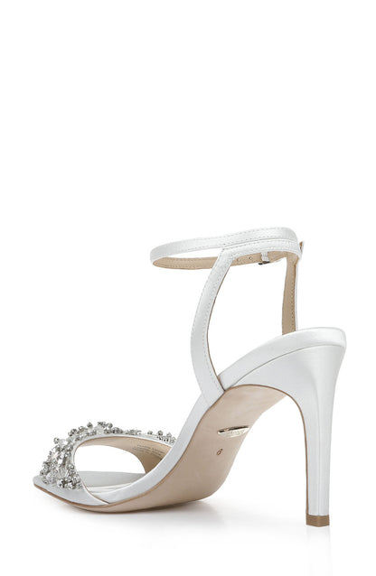Rider Stiletto Heel - Soft White