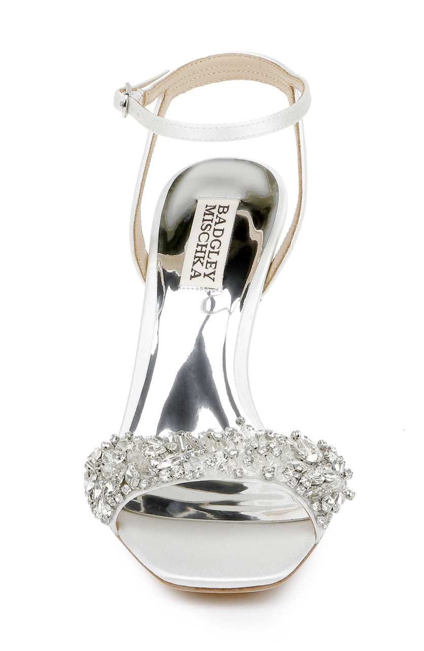 Rider Stiletto Heel - Soft White