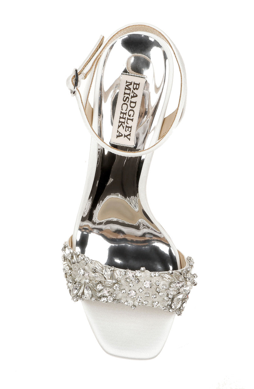 Rider Stiletto Heel - Soft White