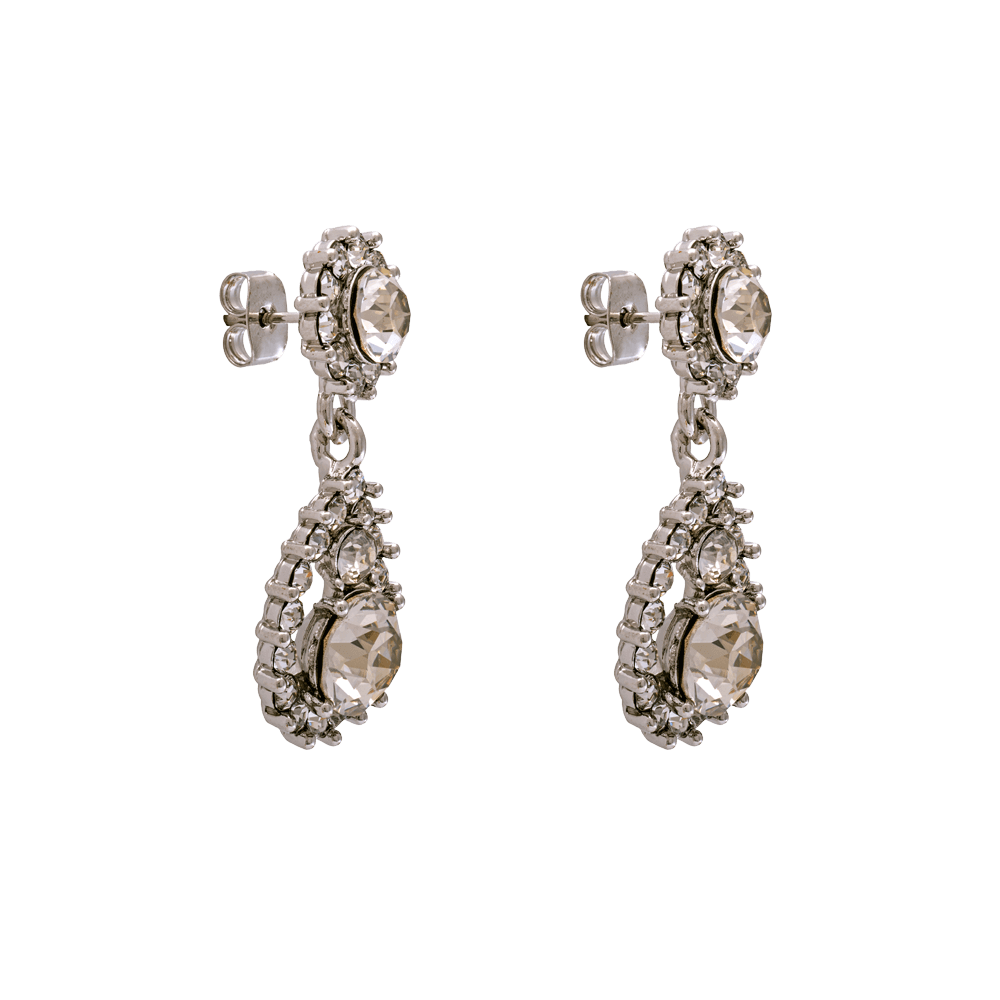 Sofia Earrings - Crystal